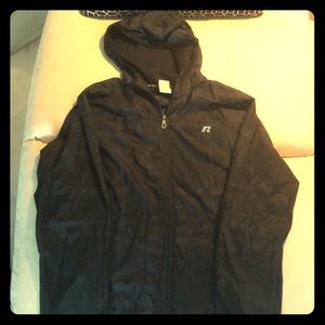 Black Russell Wind Breaker